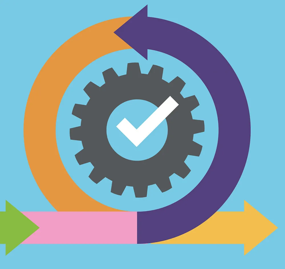 Lean Agile Flow Illustration