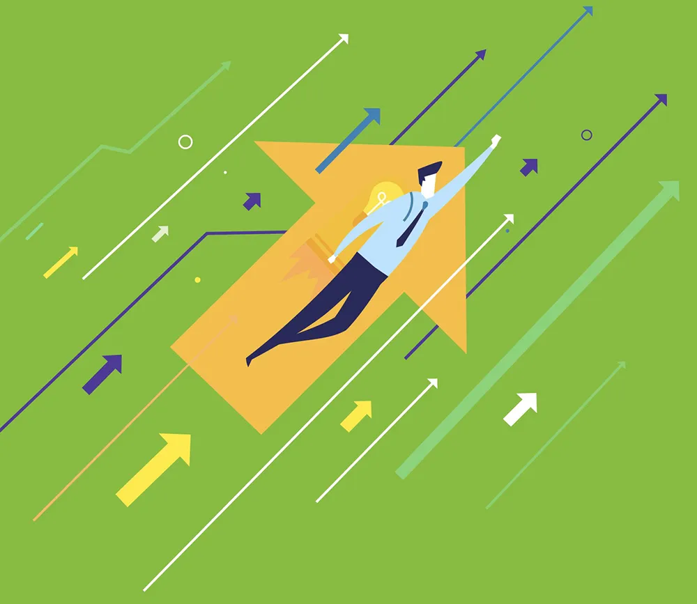 Productivity Flow Illustration